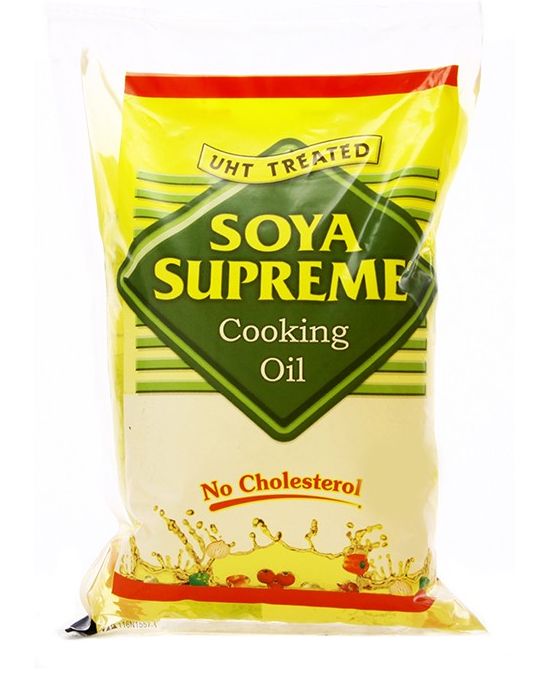 Soya Supreme Cooking Oil Pouch 1Ltr