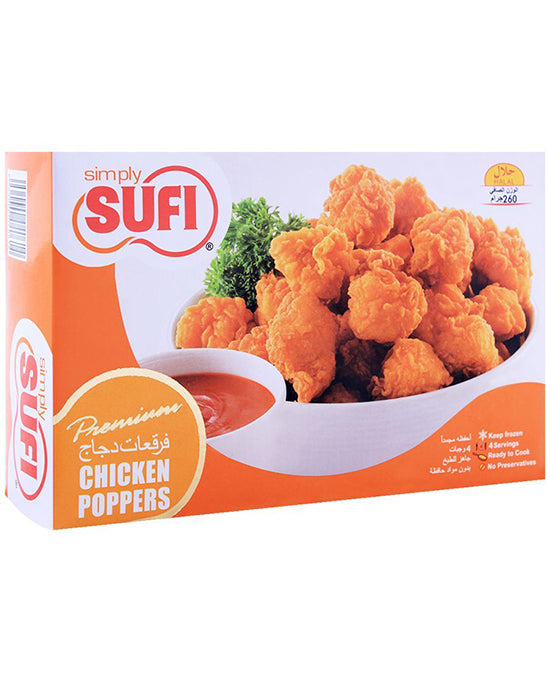 Sufi Foods Chicken Poppers 260g