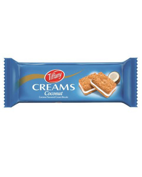 Tiffany Creams Biscuits Coconut 90g