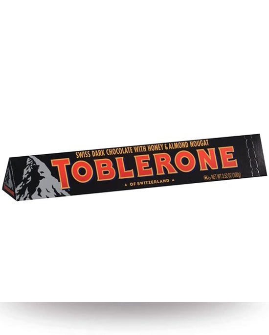 Toblerone Dark Chocolate Bar Honey & Almond 100g