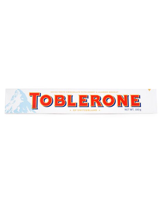 Toblerone White Chocolate Bar - Honey & Almond 100g