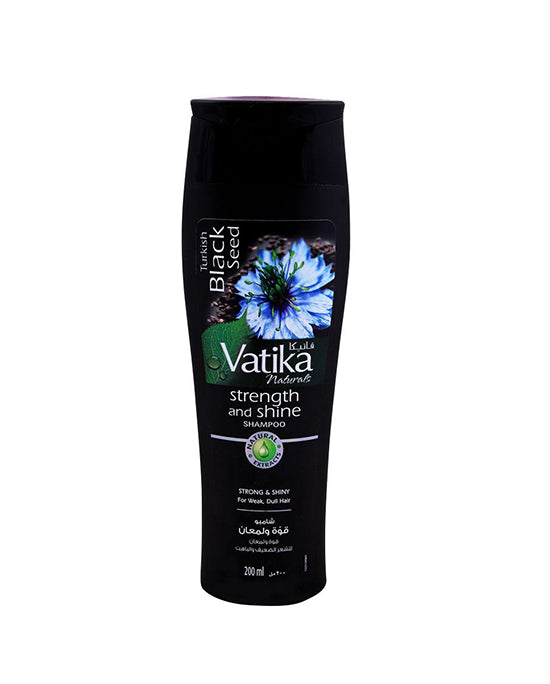 Vatika Shampoo Black Seed Strength Shine 200ml