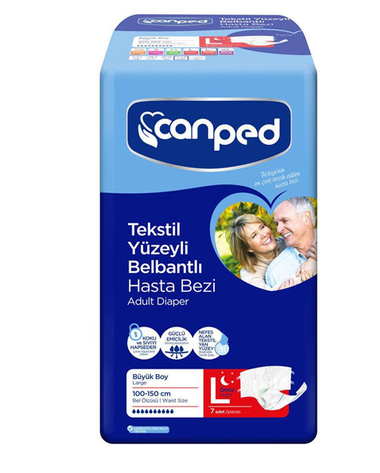 Canped Adult Diaper 7's Night Large