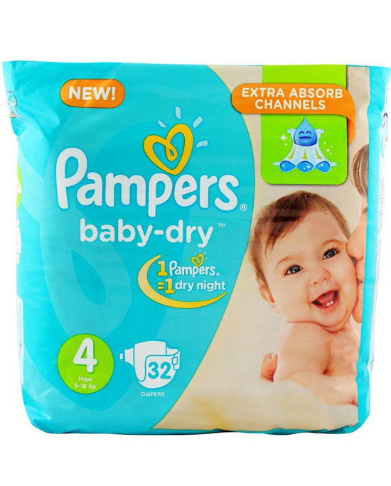 Pampers Diapers Maxi 32's