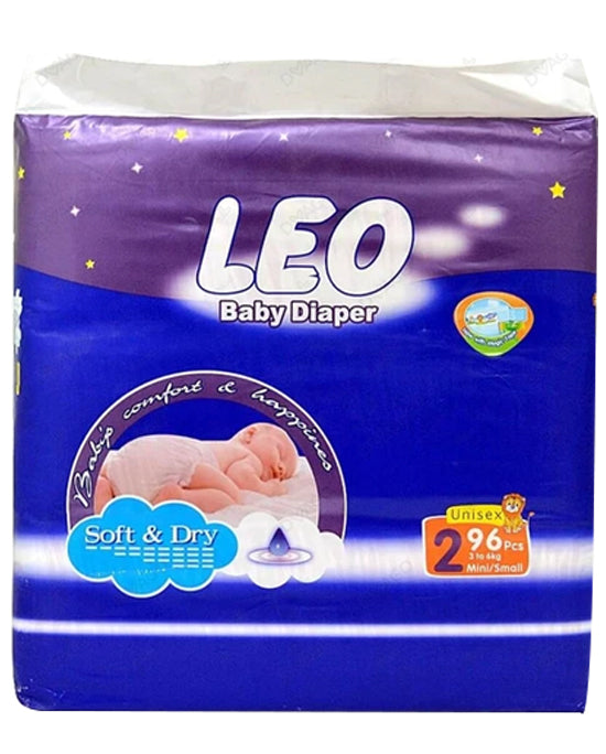 Leo Mega Diapers Small 80's